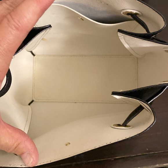 Authentic Kate Spade Leather Bucket Drawstring Handbag - Picture 6 of 7